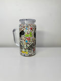 Pre-Made Gamer Glitter Tumbler
