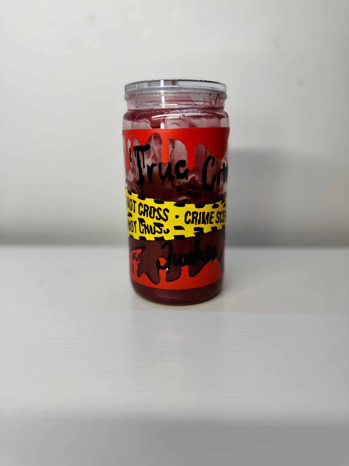 True crime drip tumblers